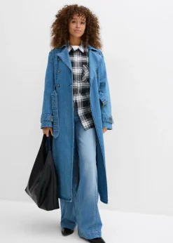 Discount Vaqueros con pernera ancha, talle alto y cinturilla cómoda Mujer Vaqueros|Tallas Pequeñas