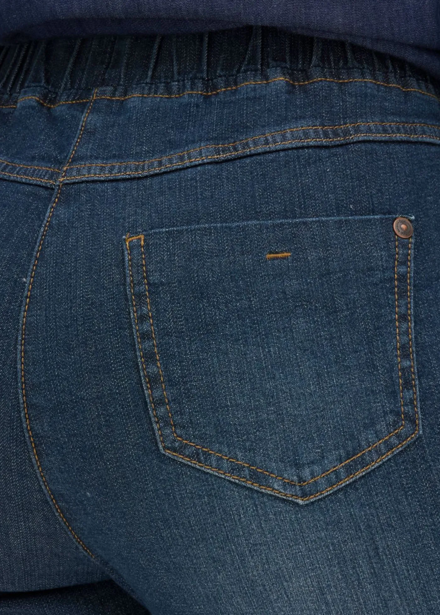 New Vaqueros de algodón con talle medio y corte slim Mujer Vaqueros