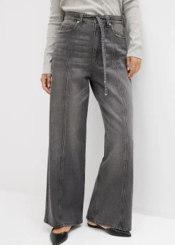 Best Vaqueros de pernera ancha, high waist Mujer Vaqueros