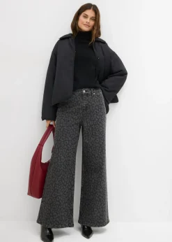 Clearance Vaqueros de pernera ancha, mid waist Mujer Tallas Pequeñas|Vaqueros