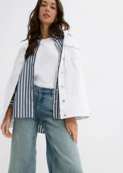 Vaqueros de pernera ancha, mid waist Mujer Vaqueros