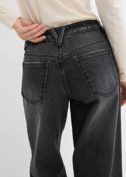 Hot Vaqueros de pernera ancha, mid waist, largo completo y low stretch Mujer Tallas Pequeñas