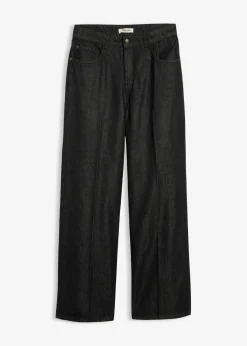 Online Vaqueros de pernera ancha, mid waist Mujer Tallas Pequeñas