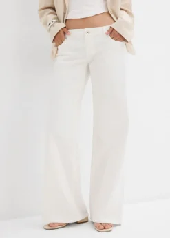 Discount Vaqueros de pernera ancha, low waist Mujer Vaqueros