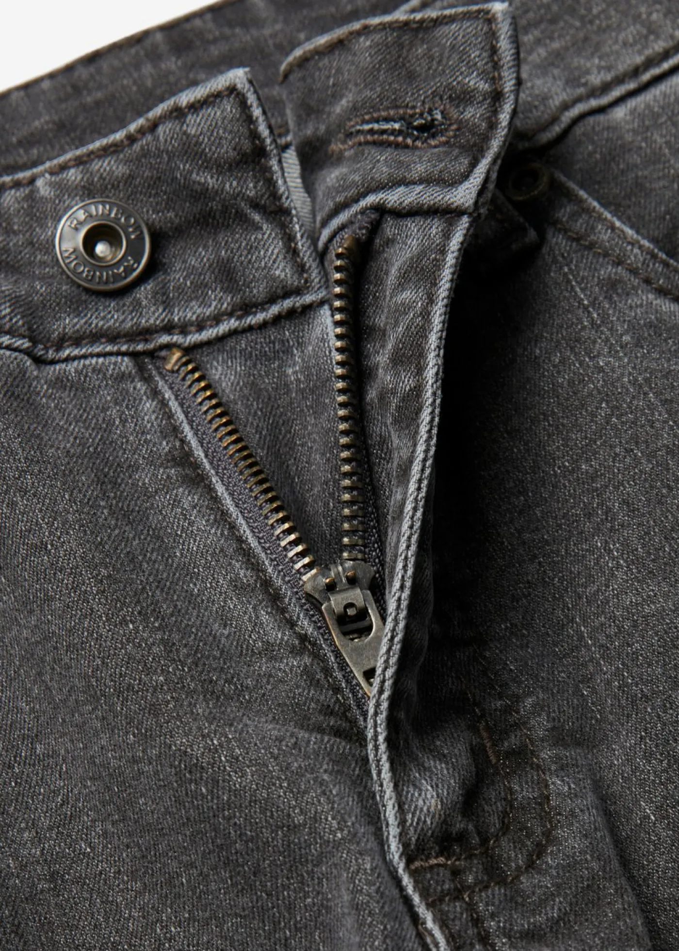 Outlet Vaqueros de pernera ancha, mid waist, elástico Mujer Tallas Pequeñas