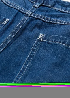 Best Vaqueros de pernera ancha, mid waist Mujer Vaqueros|Tallas Pequeñas