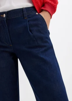 Vaqueros de pernera ancha, mid waist Mujer Vaqueros