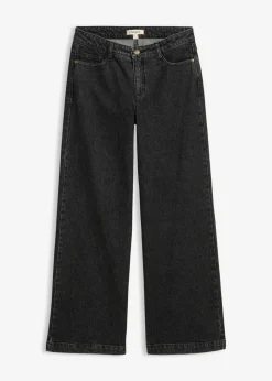 Clearance Vaqueros de pernera ancha, mid waist, largo completo Mujer Vaqueros