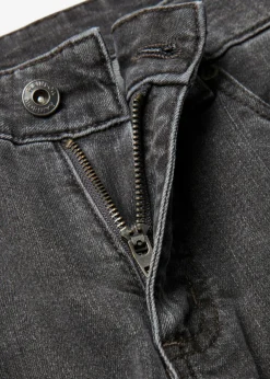 Vaqueros de pernera ancha, mid waist, elástico Mujer Vaqueros