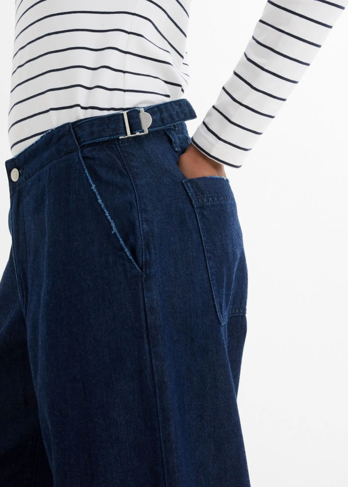 Best Vaqueros de pernera ancha, mid waist Mujer Vaqueros