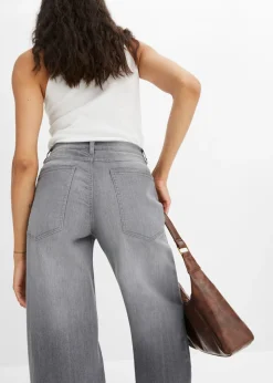 Clearance Vaqueros de pernera ancha, high waist Mujer Vaqueros|Tallas Pequeñas
