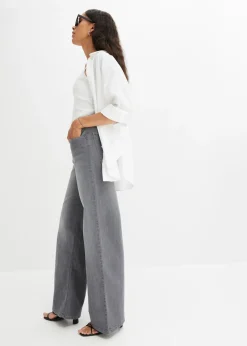 Clearance Vaqueros de pernera ancha, high waist Mujer Vaqueros|Tallas Pequeñas