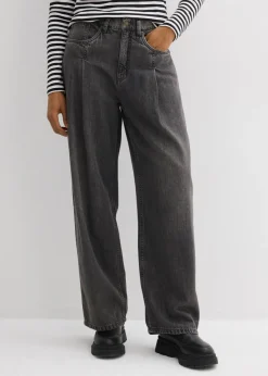 Hot Vaqueros de pernera ancha, high waist Mujer Vaqueros