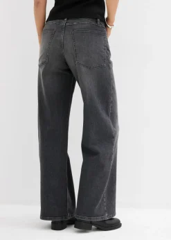 Hot Vaqueros de pernera ancha, high waist Mujer Vaqueros|Tallas Pequeñas