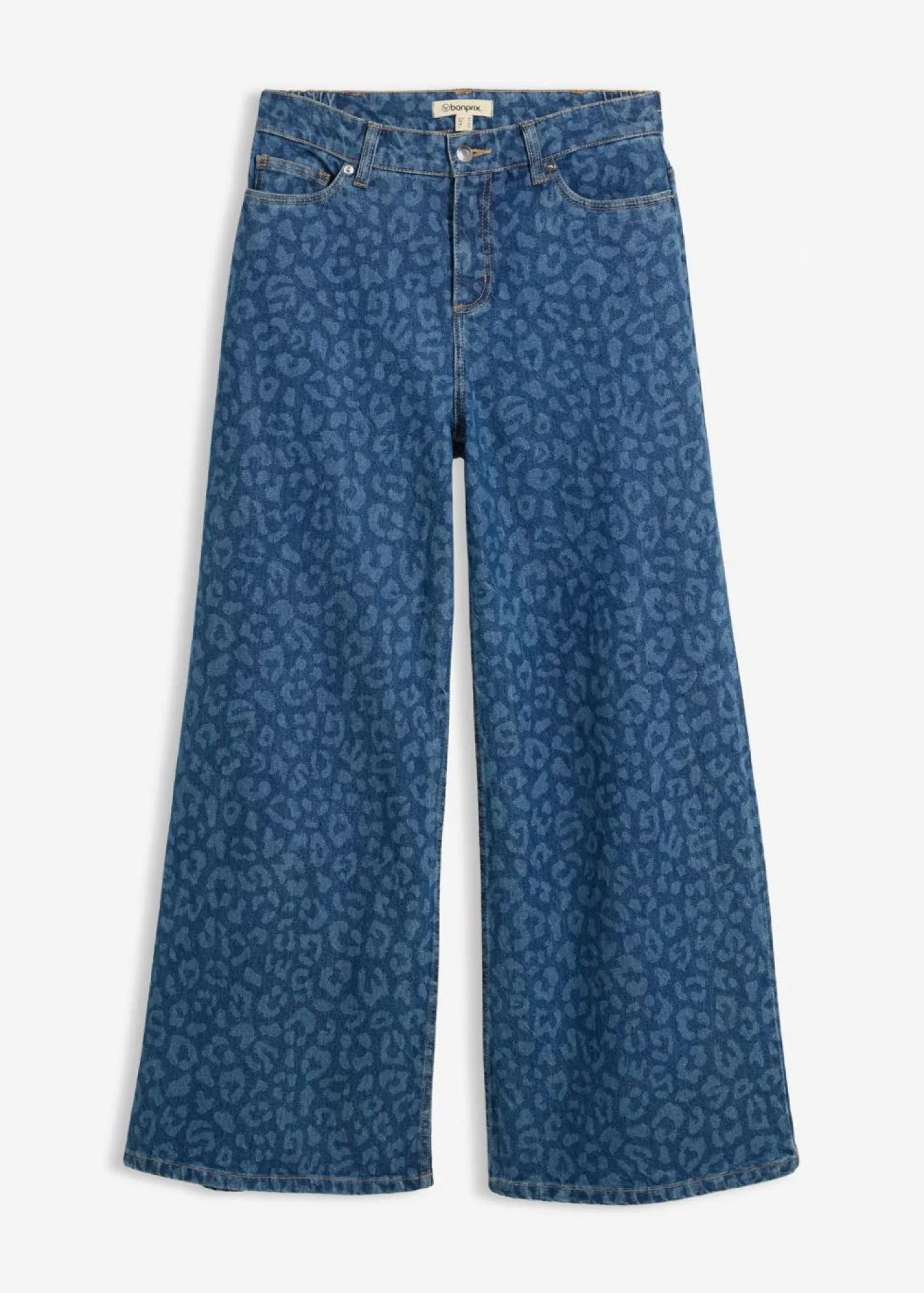 Clearance Vaqueros de pernera ancha, mid waist Mujer Tallas Pequeñas|Vaqueros