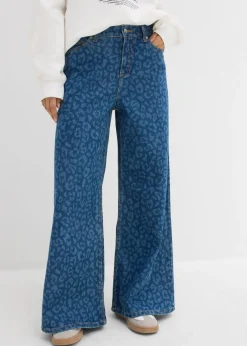 Clearance Vaqueros de pernera ancha, mid waist Mujer Tallas Pequeñas|Vaqueros