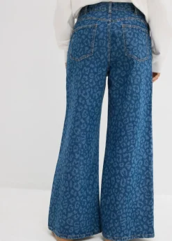 Clearance Vaqueros de pernera ancha, mid waist Mujer Tallas Pequeñas|Vaqueros