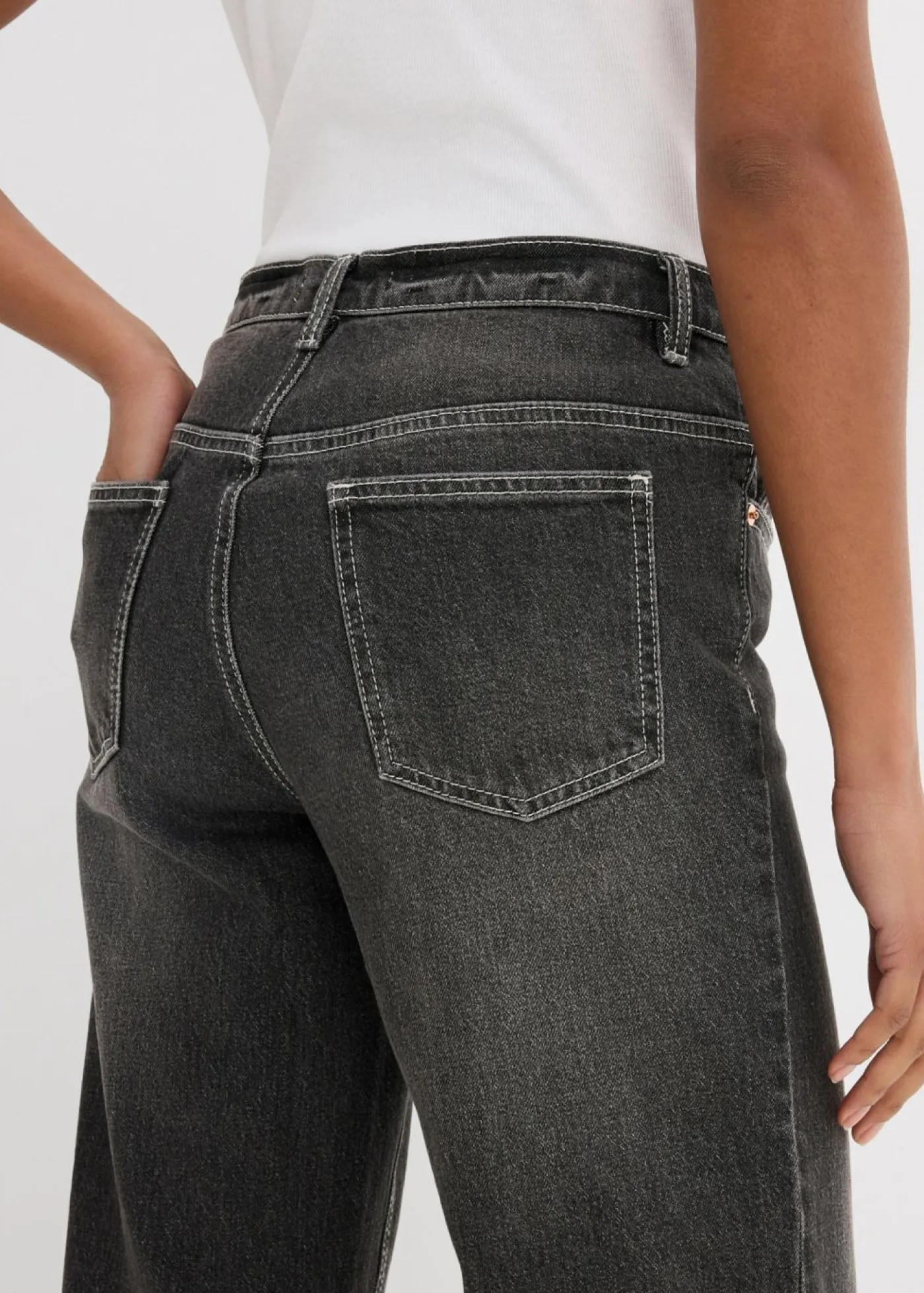 Sale Vaqueros de pernera ancha, high waist Mujer Vaqueros