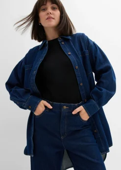 Sale Vaqueros de pernera ancha, high waist Mujer Vaqueros|Tallas Pequeñas