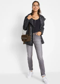 Best Vaqueros elásticos con corte mom y talle medio Mujer Tallas Pequeñas