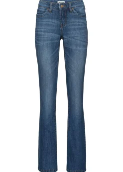 Best Vaqueros elásticos con corte bootcut y talle medio Mujer Vaqueros