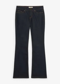 Online Vaqueros elásticos con corte bootcut y talle medio Mujer Vaqueros|Tallas Pequeñas