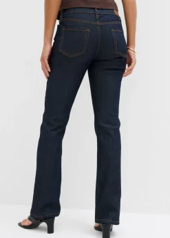 Online Vaqueros elásticos con corte bootcut y talle medio Mujer Vaqueros|Tallas Pequeñas
