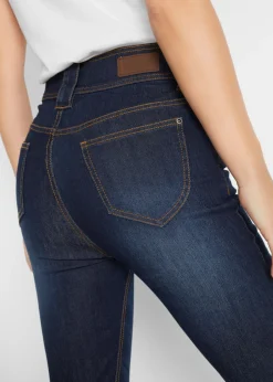 Discount Vaqueros elásticos de corte slim y talle alto Mujer Vaqueros|Tallas Pequeñas