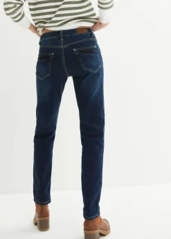 Best Vaqueros elásticos tipo boyfriend con cintura media Mujer Vaqueros