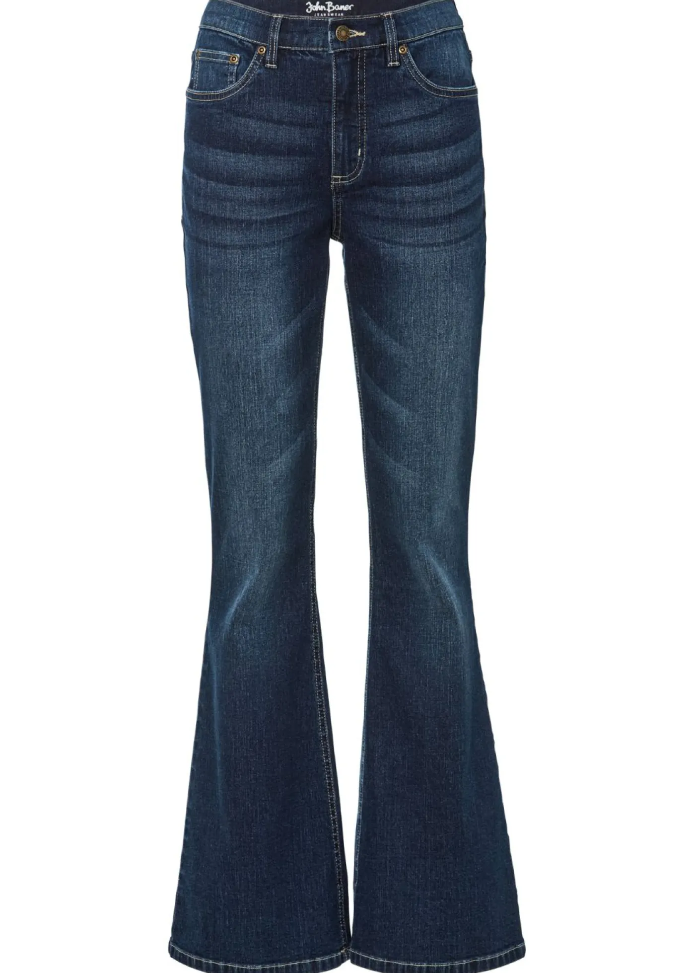 New Vaqueros flared high waist Mujer Vaqueros