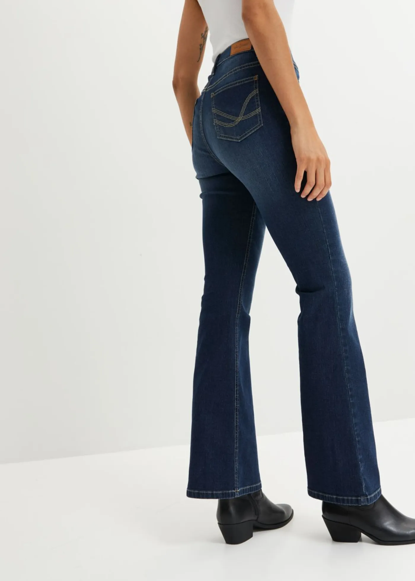 New Vaqueros flared high waist Mujer Vaqueros