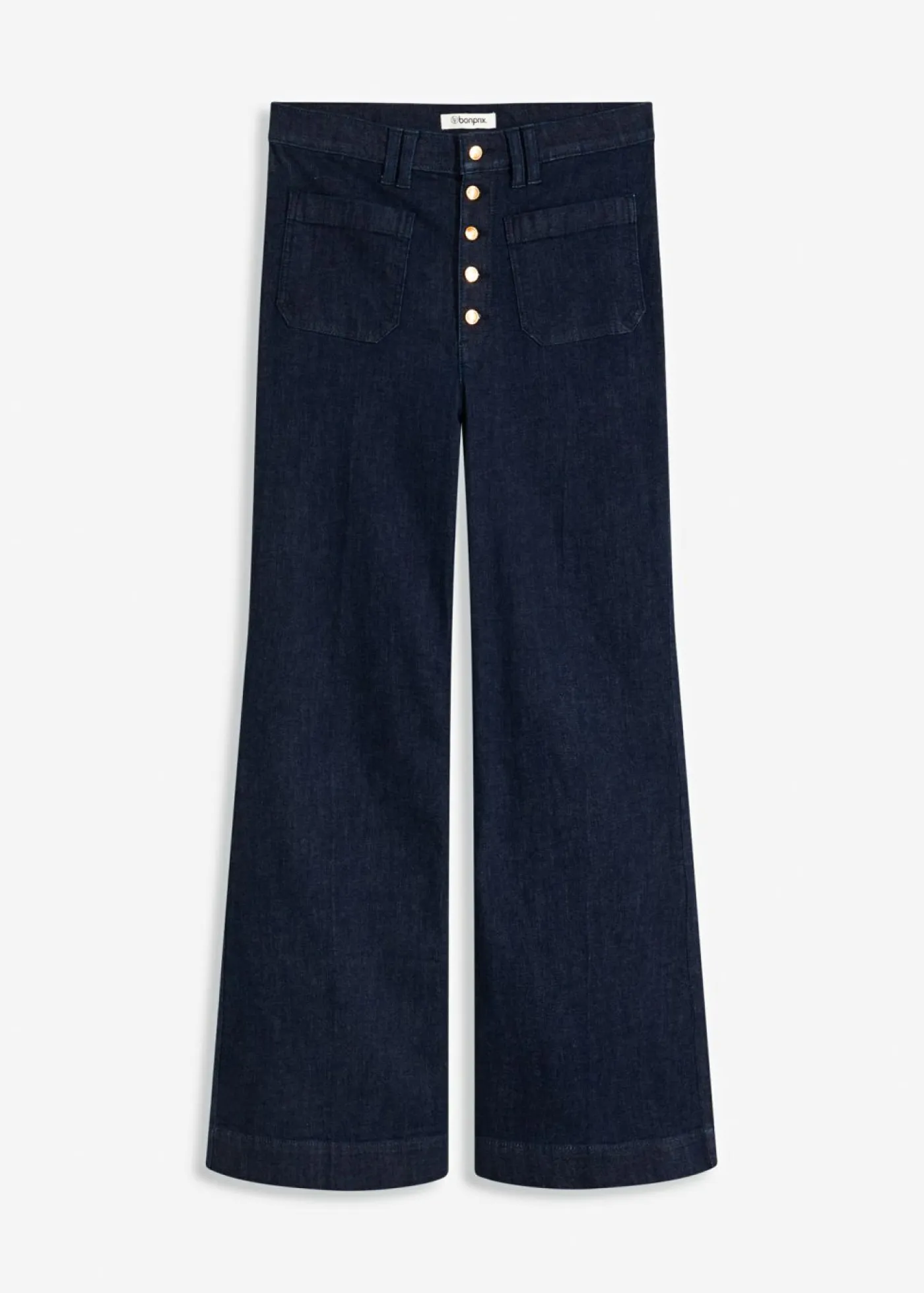 Outlet Vaqueros flared, high waist Mujer Vaqueros