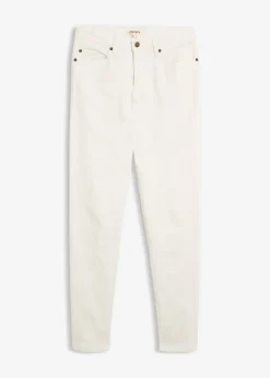 Discount Vaqueros largos con corte mom y talle medio Mujer Vaqueros