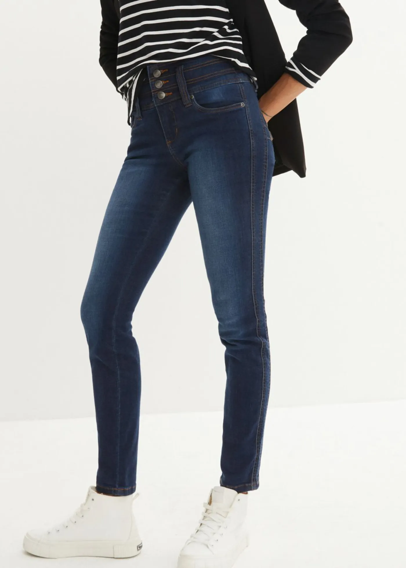 Discount Vaqueros moldeadores de talle alto con corte ajustado Mujer Vaqueros