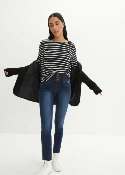 Discount Vaqueros moldeadores de talle alto con corte ajustado Mujer Vaqueros