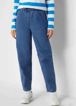 Sale Vaqueros mom, high waist, con cintura cómoda Mujer Vaqueros