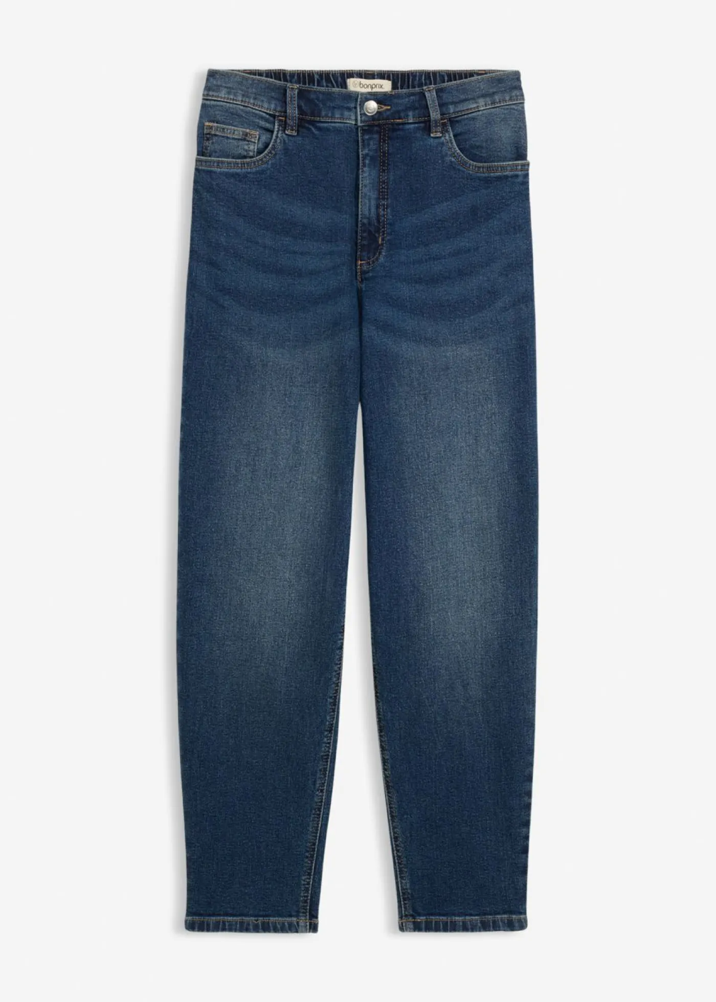 Online Vaqueros mom, high waist, cropped Mujer Tallas Pequeñas