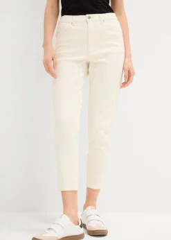 Vaqueros mom, high waist, low stretch, cropped Mujer Vaqueros
