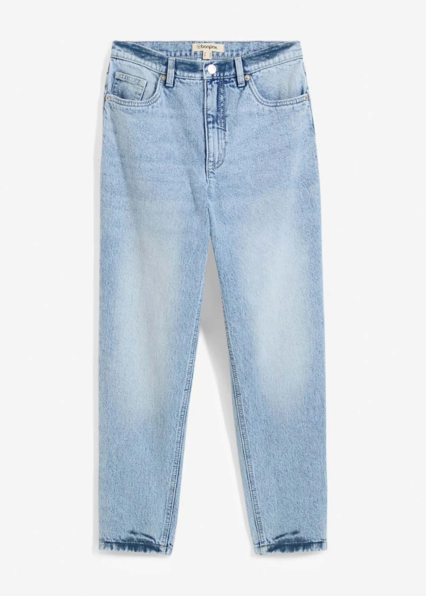 Clearance Vaqueros mom, high waist, low stretch, cropped Mujer Vaqueros