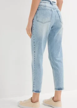Clearance Vaqueros mom, high waist, low stretch, cropped Mujer Vaqueros