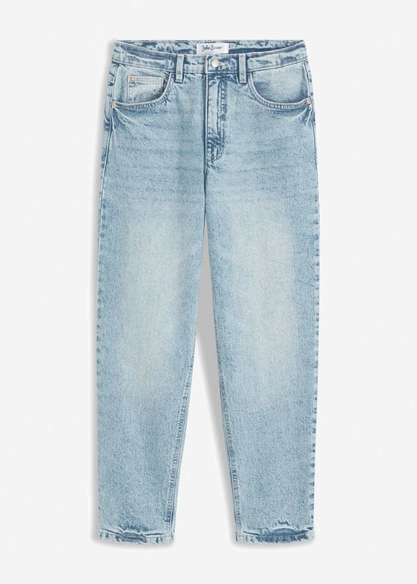 Best Vaqueros mom, high waist, low stretch, cropped Mujer Vaqueros
