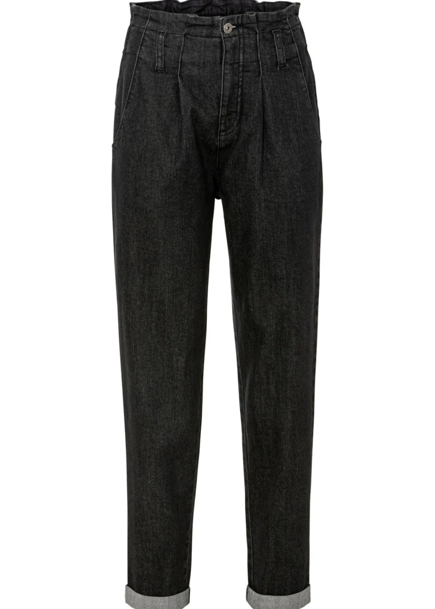 Outlet Vaqueros mom, talle alto, elásticos Mujer Vaqueros