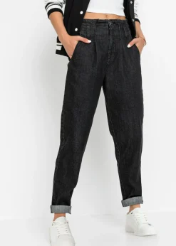 Outlet Vaqueros mom, talle alto, elásticos Mujer Vaqueros