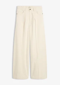 Hot Vaqueros palazzo, super wide, de algodón Mujer Novedades