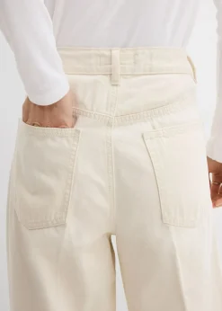 Hot Vaqueros palazzo, super wide, de algodón Mujer Novedades