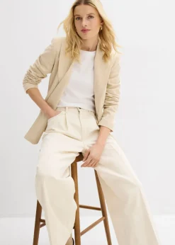 Hot Vaqueros palazzo, super wide, de algodón Mujer Novedades