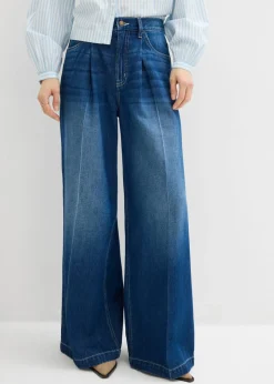 New Vaqueros palazzo, super wide, de algodón Mujer Tallas Pequeñas|Novedades