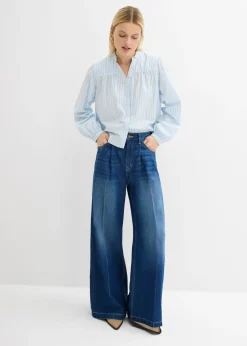 New Vaqueros palazzo, super wide, de algodón Mujer Tallas Pequeñas|Novedades
