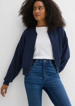Sale Vaqueros pitillo con talle medio y cinturilla cómoda Mujer Vaqueros|Tallas Pequeñas