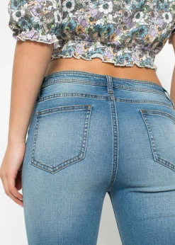 Outlet Vaqueros pitillo desgastados Mujer Vaqueros